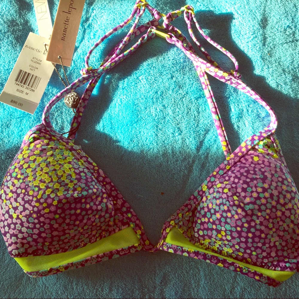 NWT Nanette Lepore Swimming Suit M